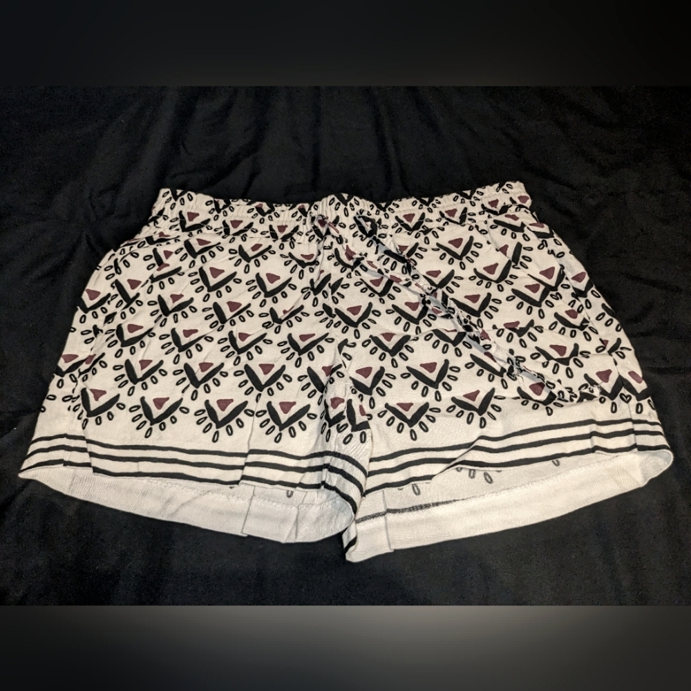 Loft Small linen blend shorts